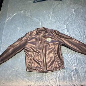Harley-Davidson Mens M Leather Jacket with Wool Zip In Liner